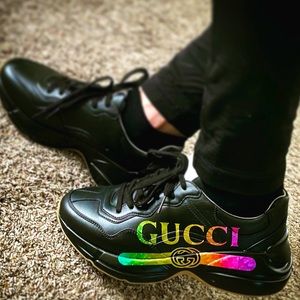 100% Authentic Gucci Rhyton Sneakers